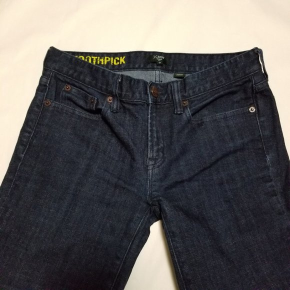 J. Crew Low Rise Toothpick Ankle Skinny Jeans - Picture 3 of 5
